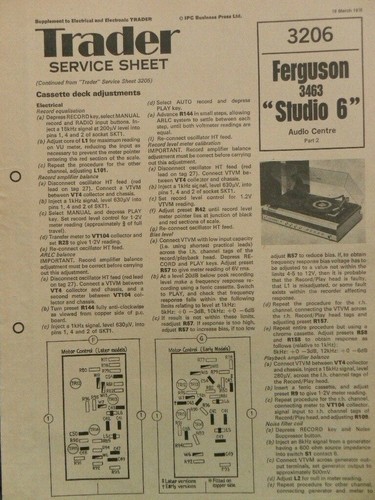 Ferguson studio audio centre - ferguson,