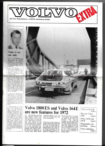 Volvo extra magazine - magazine, late