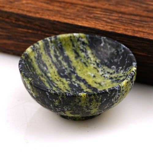 Natural crystal stone bowl - stone,