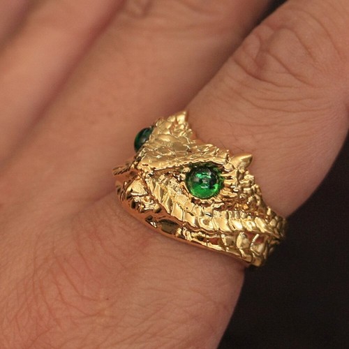 Gold plated brass - gold, cz