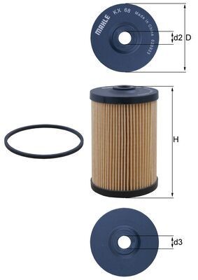 Mahle 68d fuel - mahle,