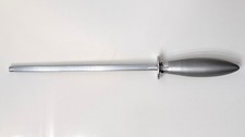 J.A. Henckels Forged MODERNIST 9" HONING ROD/Sharpening Steel Stainless Handle