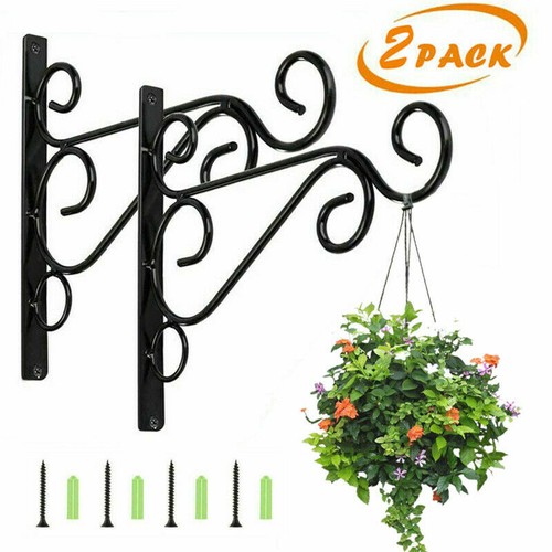 Garden wall brackets - 2x, heavy