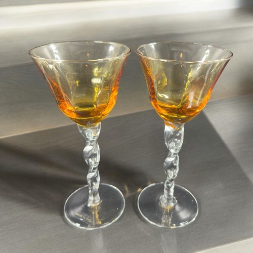 Italian optic drinking glasses - optic,