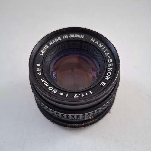 Mamiya sekor 50mm 7 - e, f/1.7