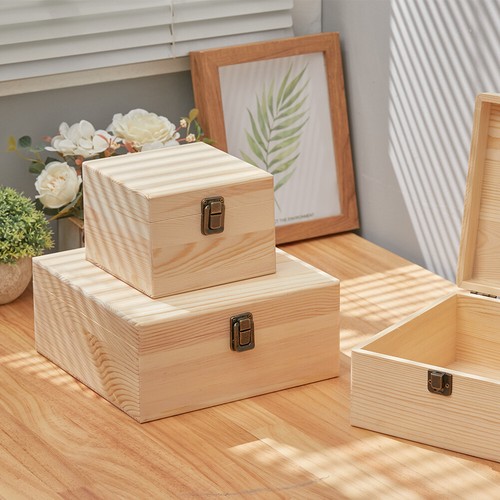 Vintage wooden gift - wooden,