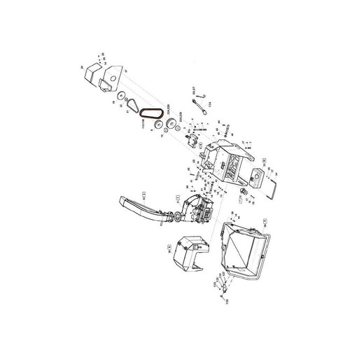 Belt fits laski 160 pto - laski,