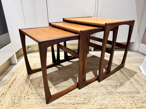 Vintage plan quadrille teak - plan,