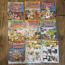 9 SCOOBY-DOO World of Mystery magazines 3, 7, 13, 24, 57,59, xmas special + 2