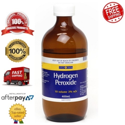 Gold cross hydrogen peroxide - gold,
