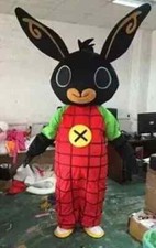 Black rabbit Mascot Costume