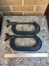 Record G Clamps - 6" - pair