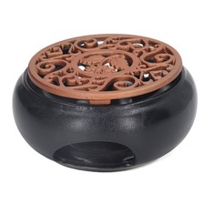 Ceramics Teapot Warmer With Tea Stove Mat Candle Holder Beautiful Easy Opera HOT