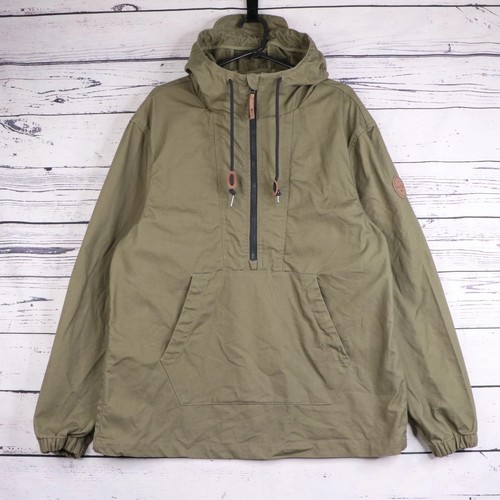 Weird fish canvas smock jacket - fish,