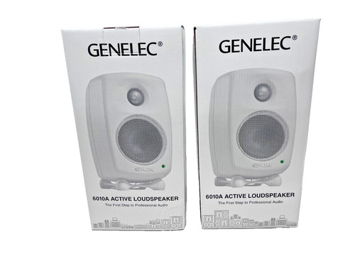 Pair new genelec 6010a - of,