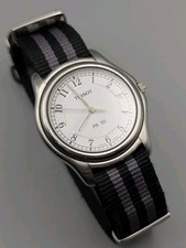 Vintage Tissot PR 50 Mens Quartz Watch 36mm J176/276K NEW BATTERY Sapphire Nato