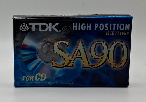 Tdk sa90 chrome type blank - sa90,