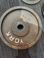 York Weight Plates Cast Iron 2