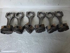 BMW E36 M3 3.2 S50B32 86.365mm engine pistons and rods set of 6  469