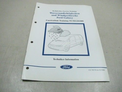 Ford galaxy 2000 water leaks - ford,