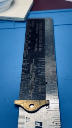 Watchmakers tool ruler - tool,
