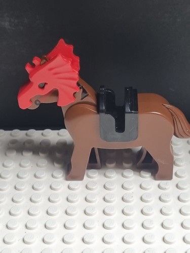 Lego vintage brown horse - lego,