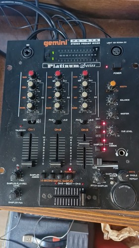 Gemini 676 stereo preamp - stereo,