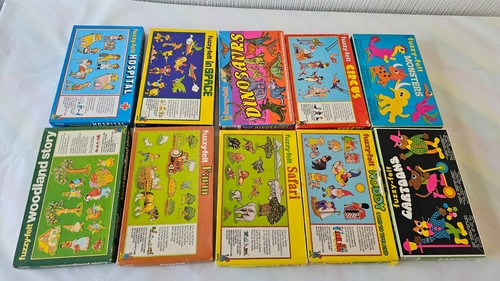 Vintage fuzzy felt bundle - vintage, fuzzy-felt