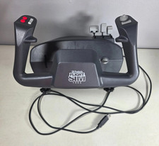 CH Products Flight Sim Yoke Simulator USB FSY211U PC Controller Tested Working