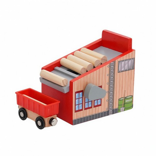 Loading machine wooden toy - loading,