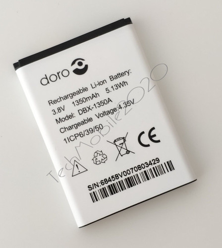 Genuine doro dbx 1350 battery - genuine, dbx-1350