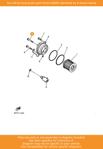 Yamaha bolt hexagon - yamaha, socket