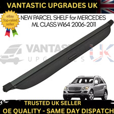 FOR MERCEDES ML-CLASS W164 (2006-2011) REAR PARCEL SHELF RETRACTABLE LOAD COVER