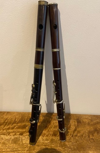 Two old vintage wooden - two,