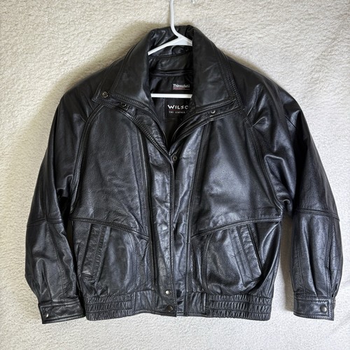 Wilsons leather jacket mens - leather,