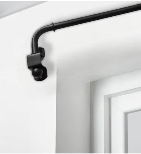 Curtain drapery arm black - drapery,