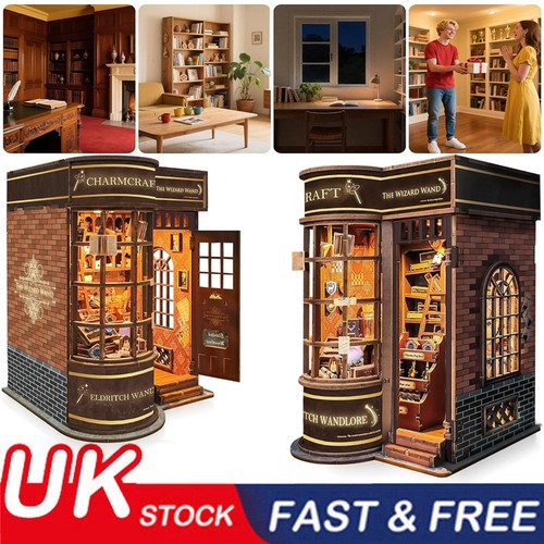 Diy wooden magic shop - 3d,