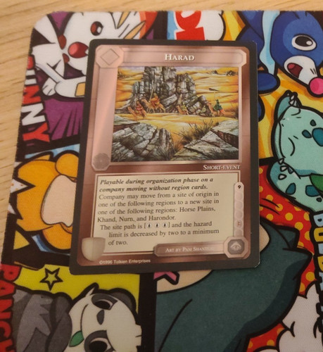Middle earth ccg tcg harad - earth,