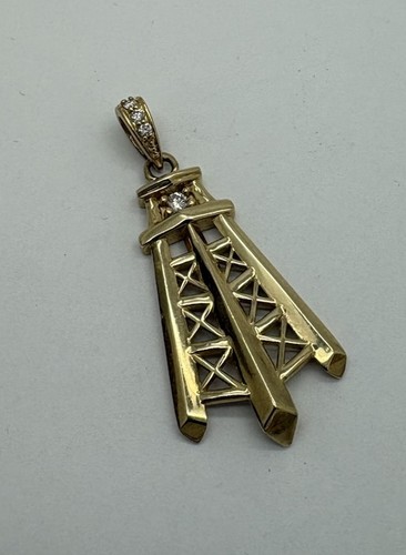 14k yellow gold diamond - 14k,
