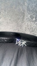 Dior Belt Black And Diamond