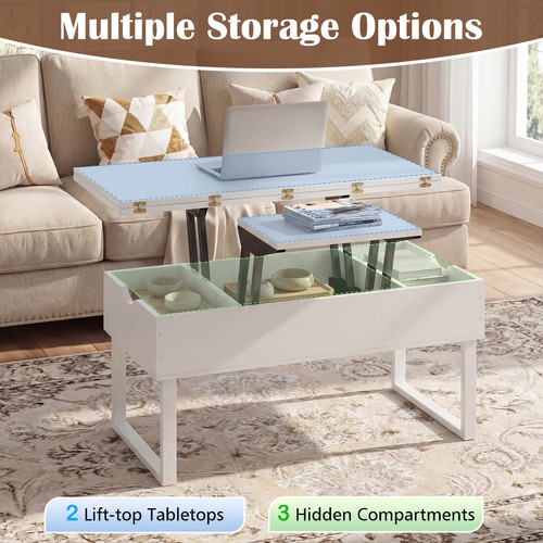 Lift top coffee table 1 - top,