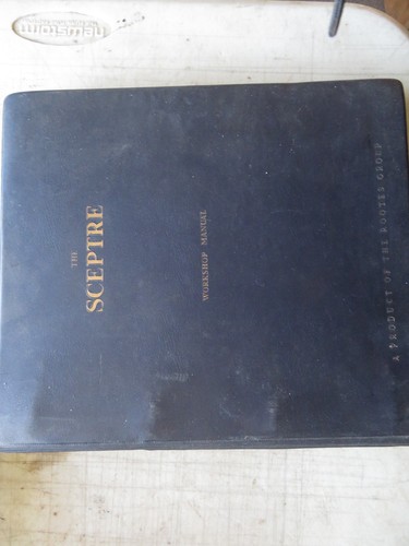 Humber sceptre workshop - humber,
