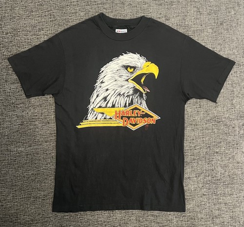 Vintage 80s harley - harley, davidson