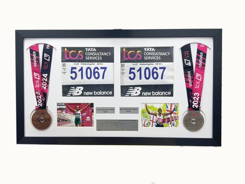 Double medal frame london - medal,
