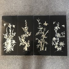 4 x Japanese Shibayama