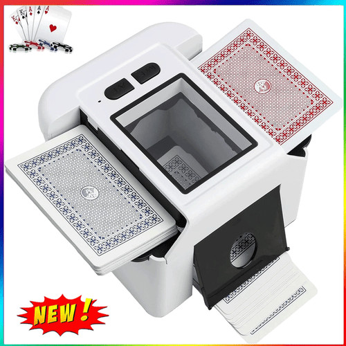 Card shuffler automatic - automatic, sorter