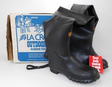 New Men s Lacrosse Outdoorsman 34 Rubber Steel Shank Hip Waders Size 9, 16201