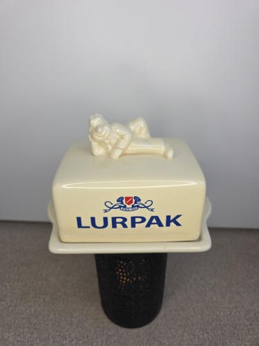 Lurpak butter dish 1980s 1990s - butter,