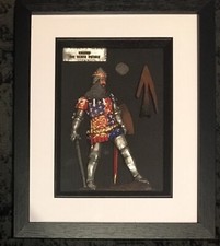 Framed white metal Edward
