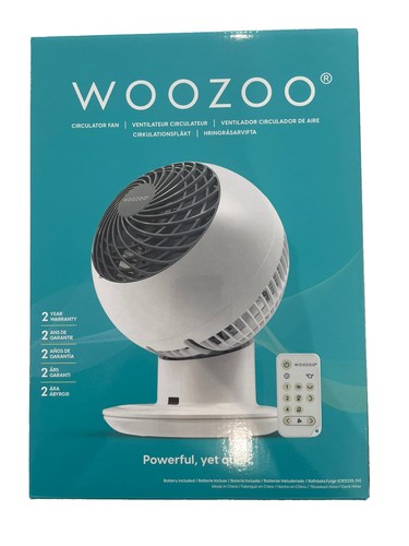 Woozoo globe air circulator - woozoo,